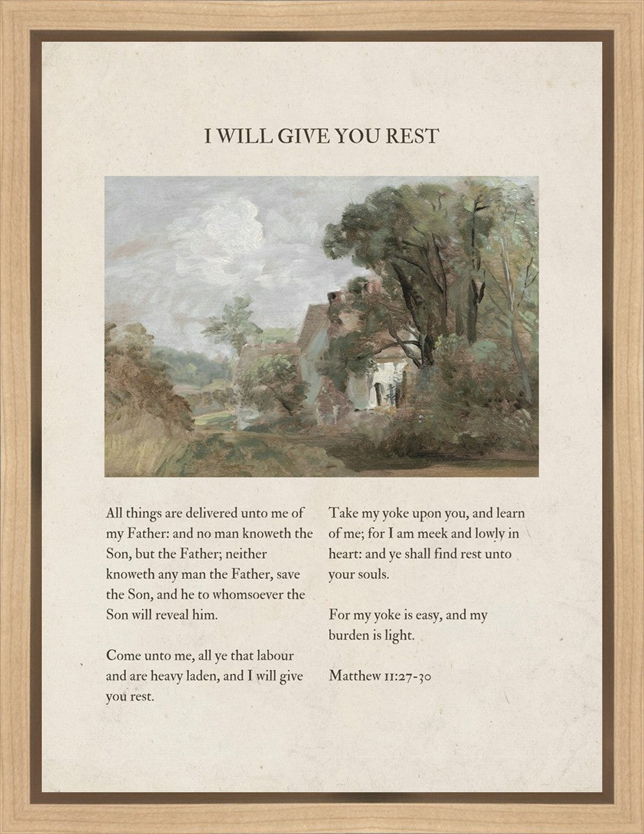 I Will Give You Rest