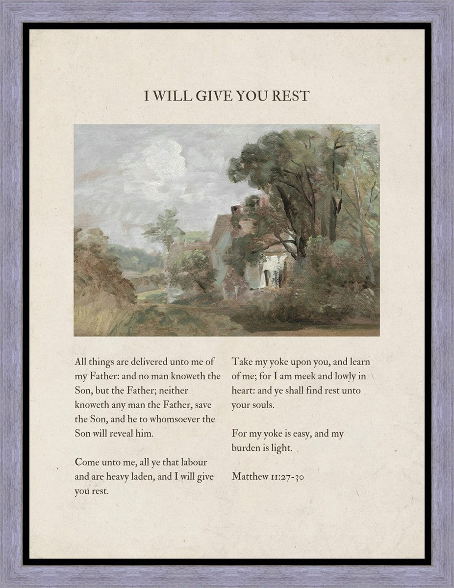 I Will Give You Rest