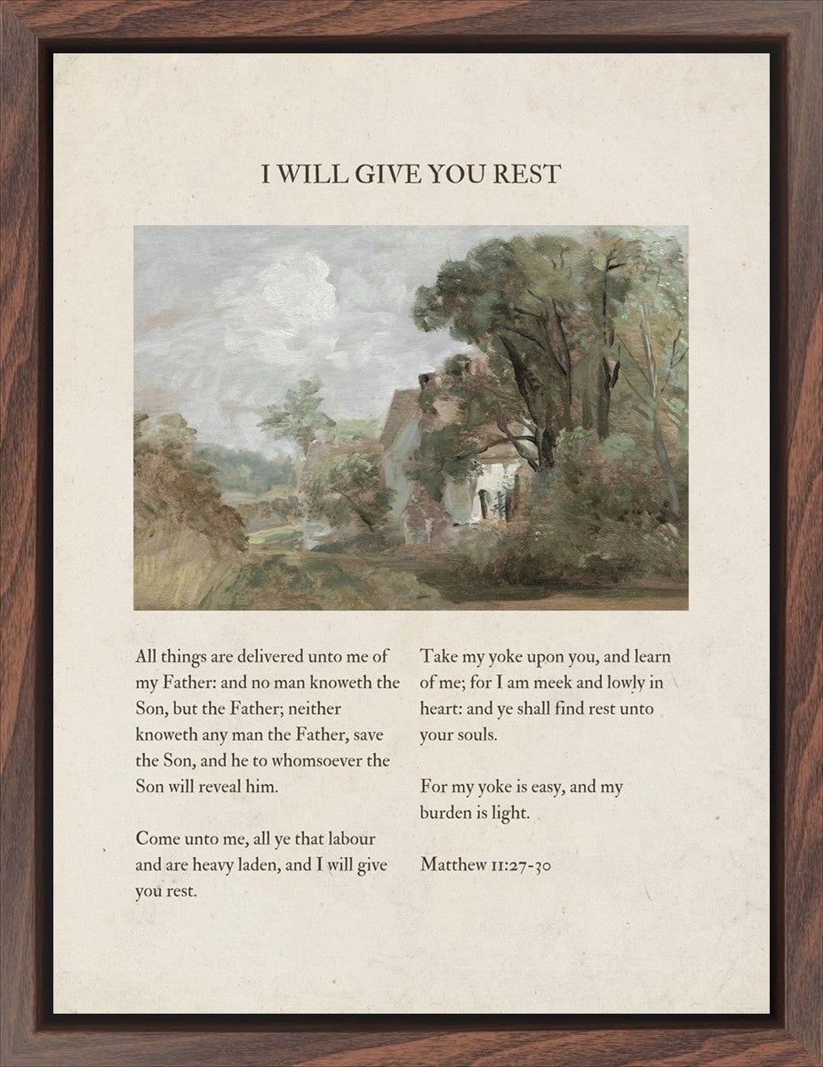 I Will Give You Rest