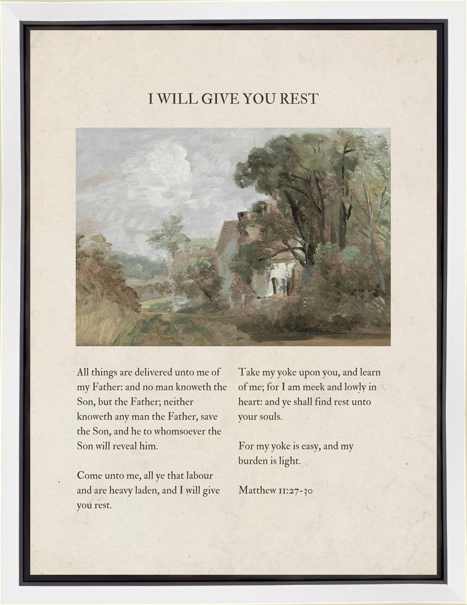 I Will Give You Rest