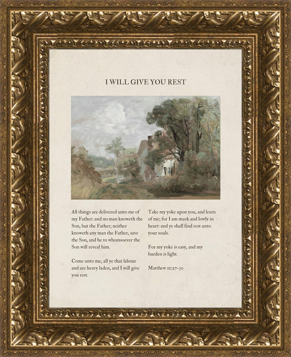 I Will Give You Rest
