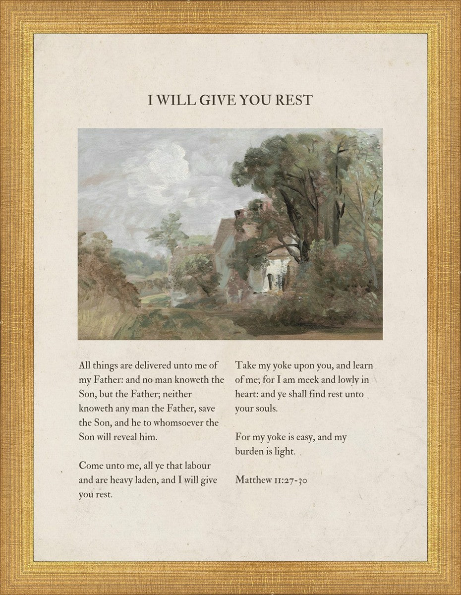 I Will Give You Rest