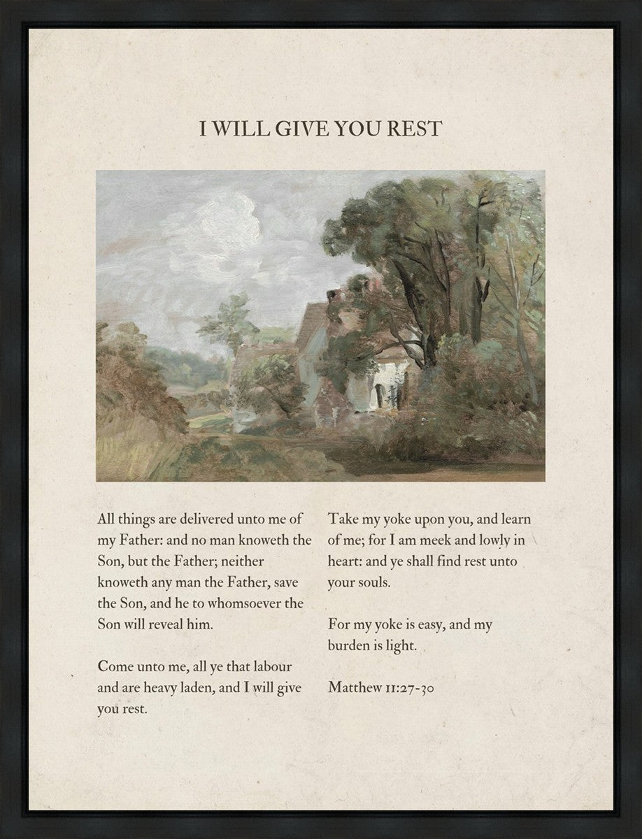 I Will Give You Rest