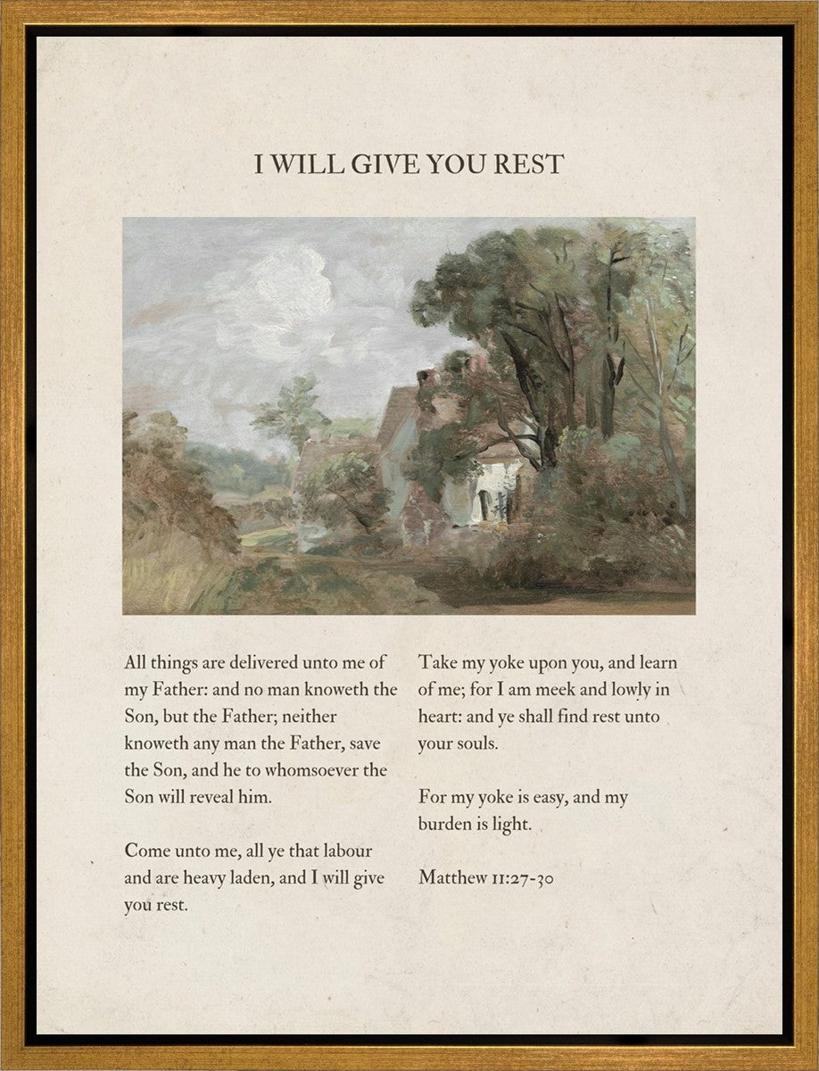 I Will Give You Rest