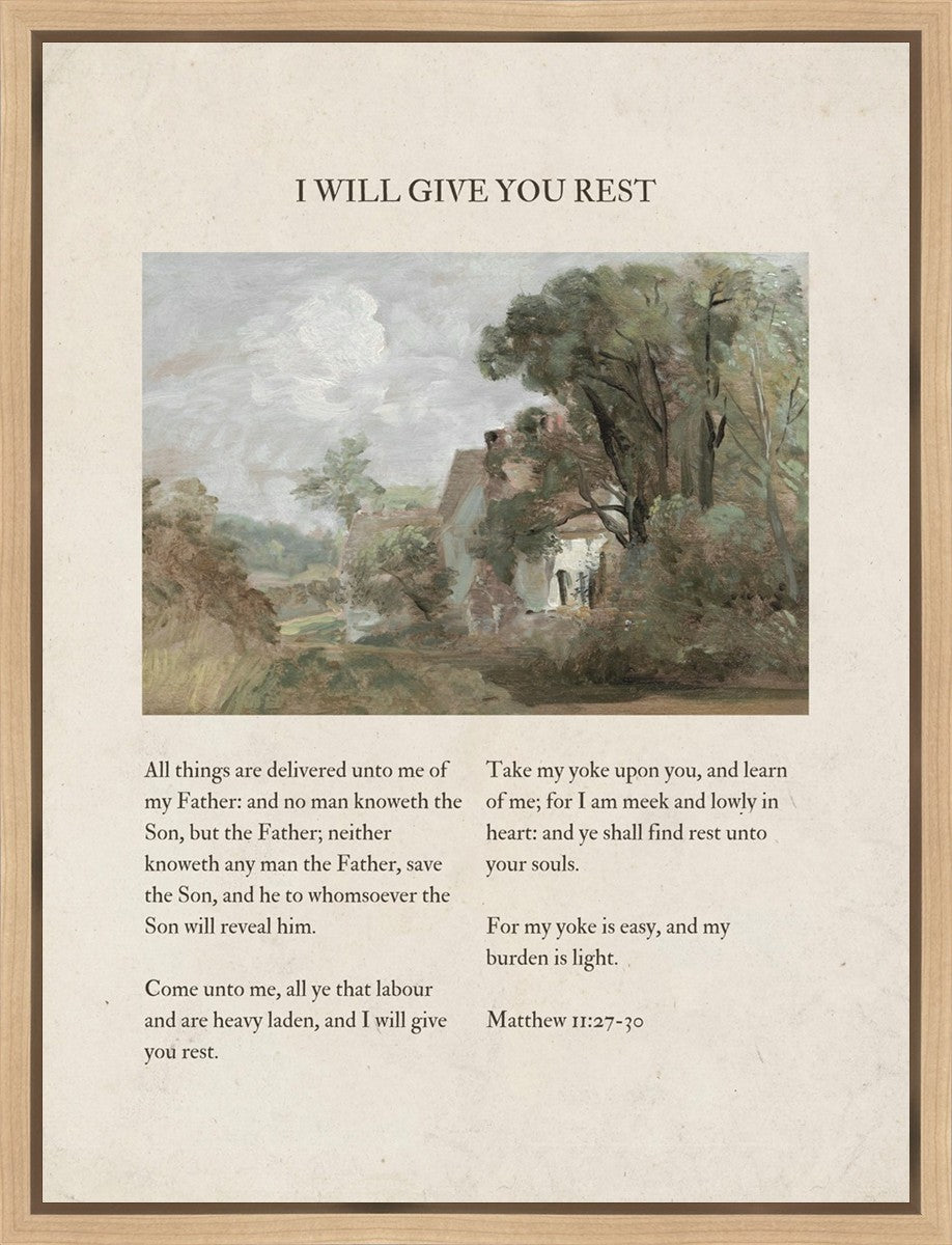 I Will Give You Rest