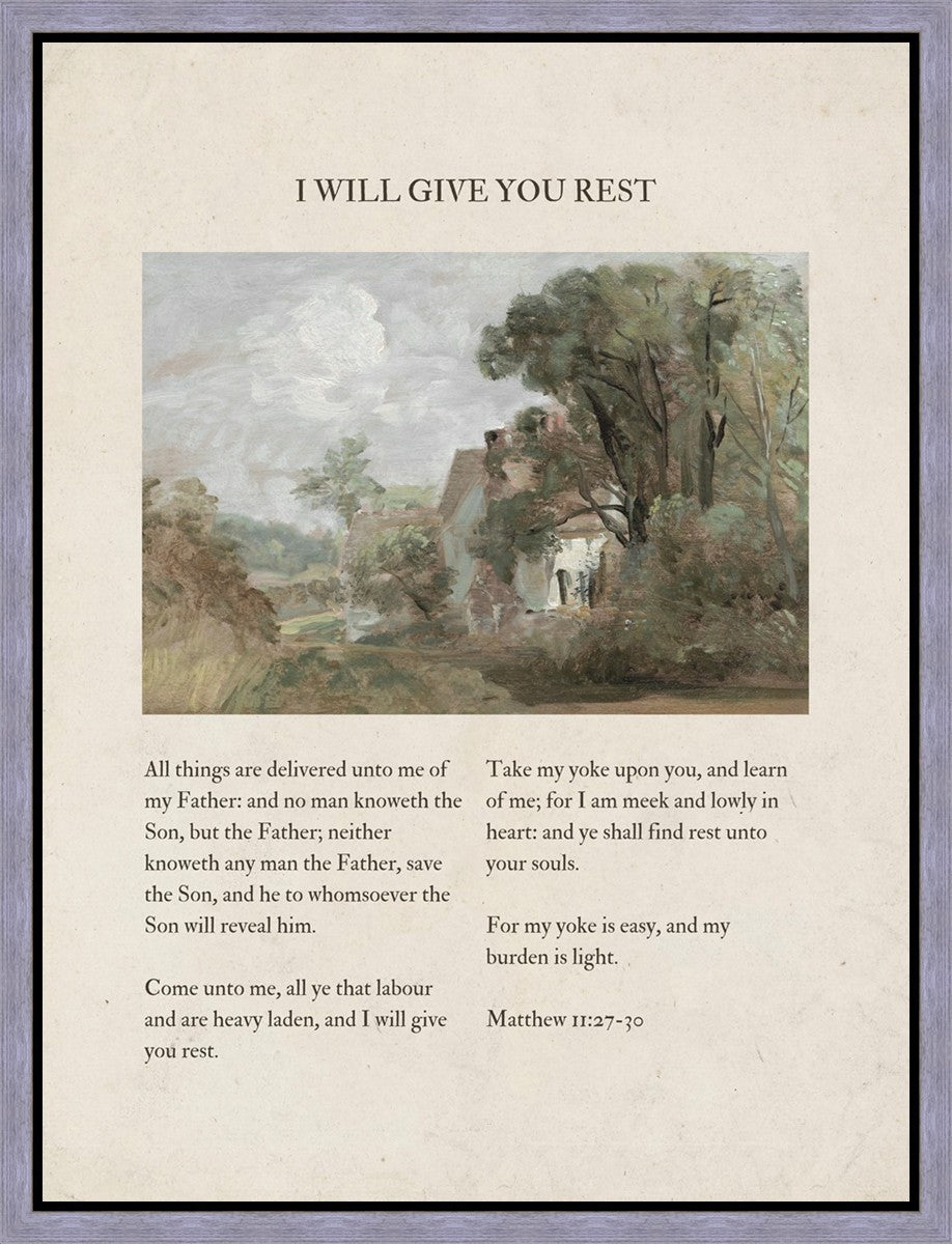 I Will Give You Rest