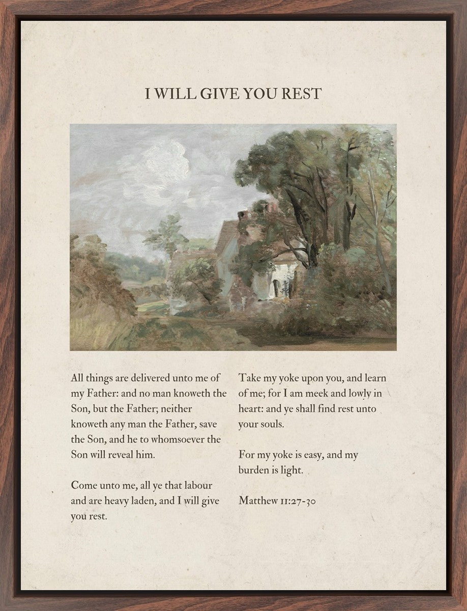 I Will Give You Rest