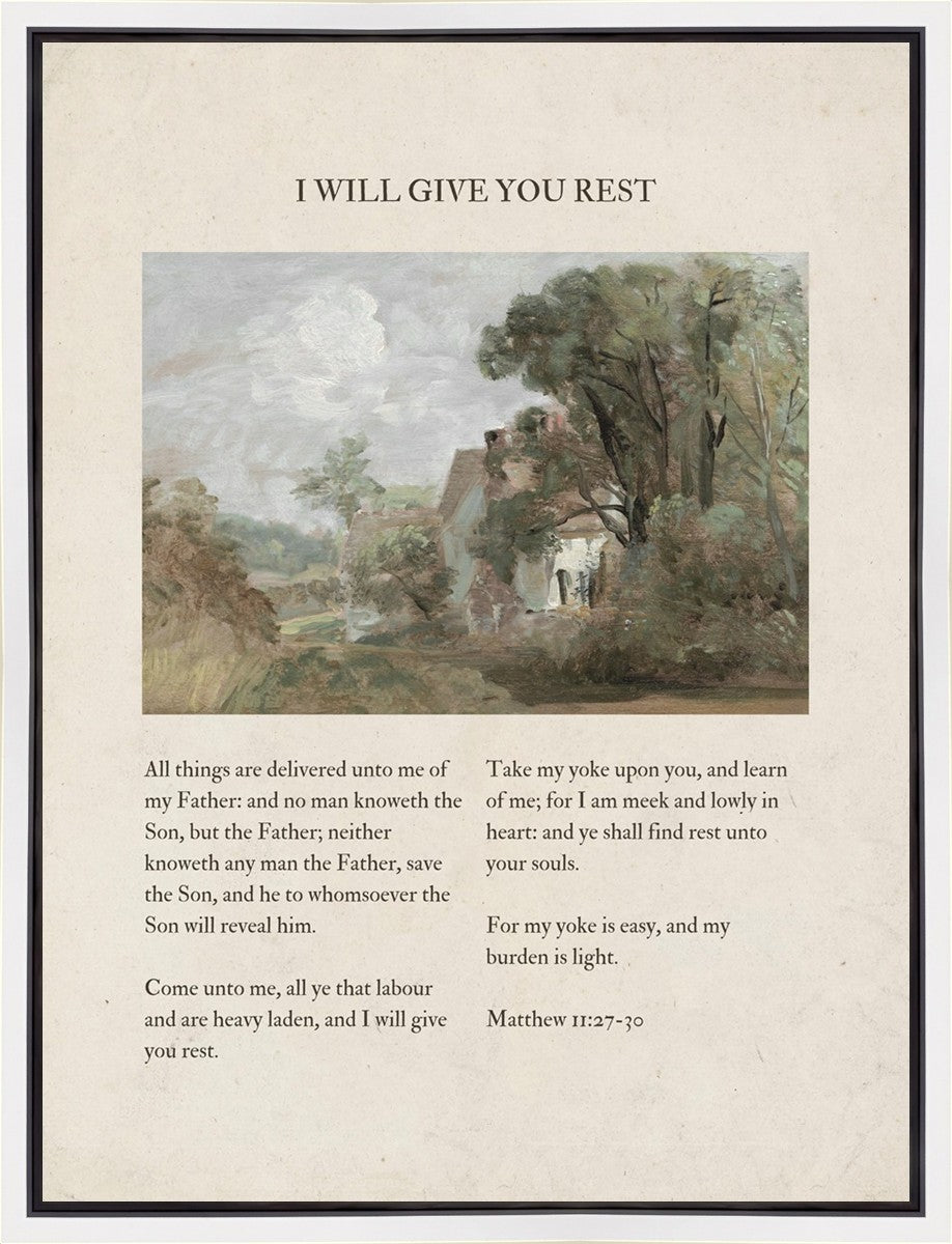 I Will Give You Rest