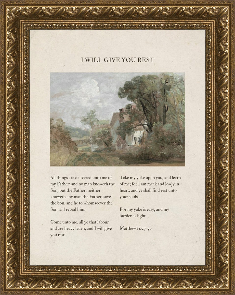 I Will Give You Rest