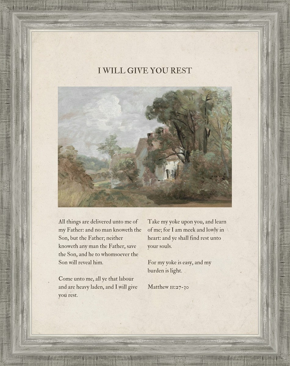 I Will Give You Rest