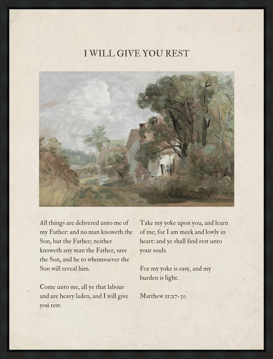 I Will Give You Rest
