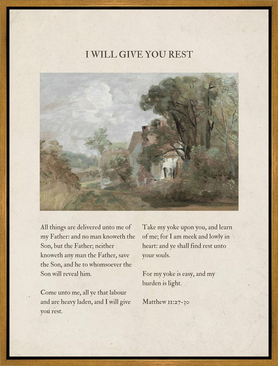 I Will Give You Rest