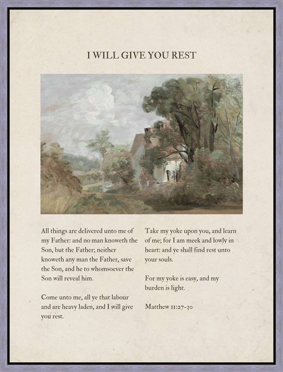 I Will Give You Rest