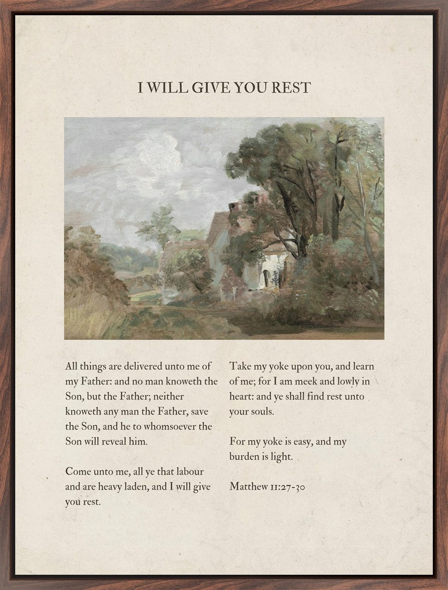 I Will Give You Rest
