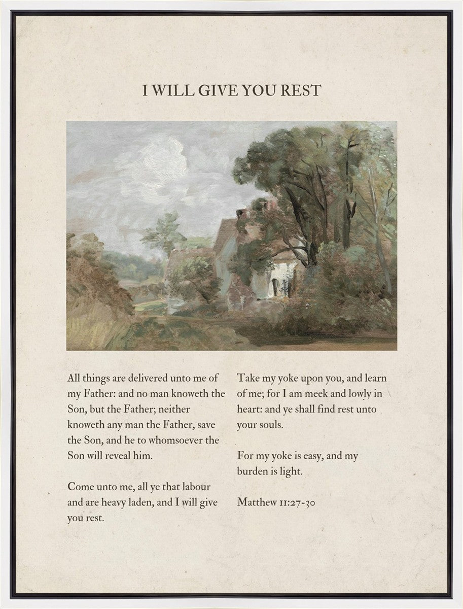 I Will Give You Rest