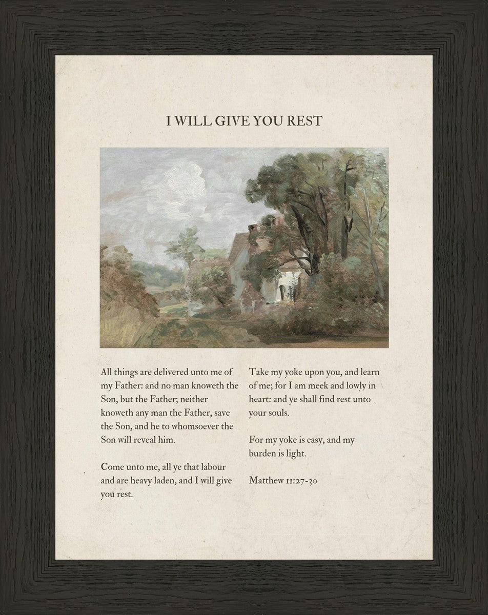 I Will Give You Rest