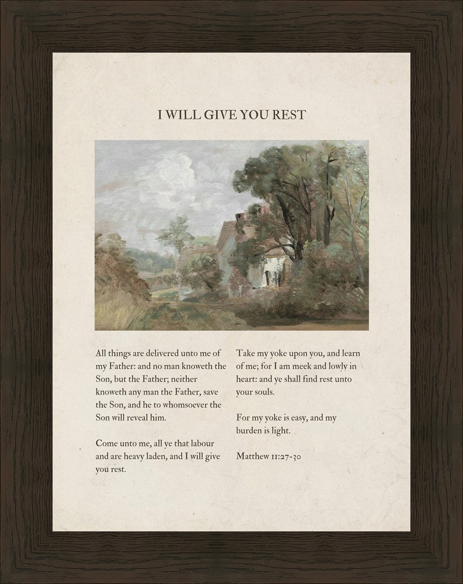 I Will Give You Rest