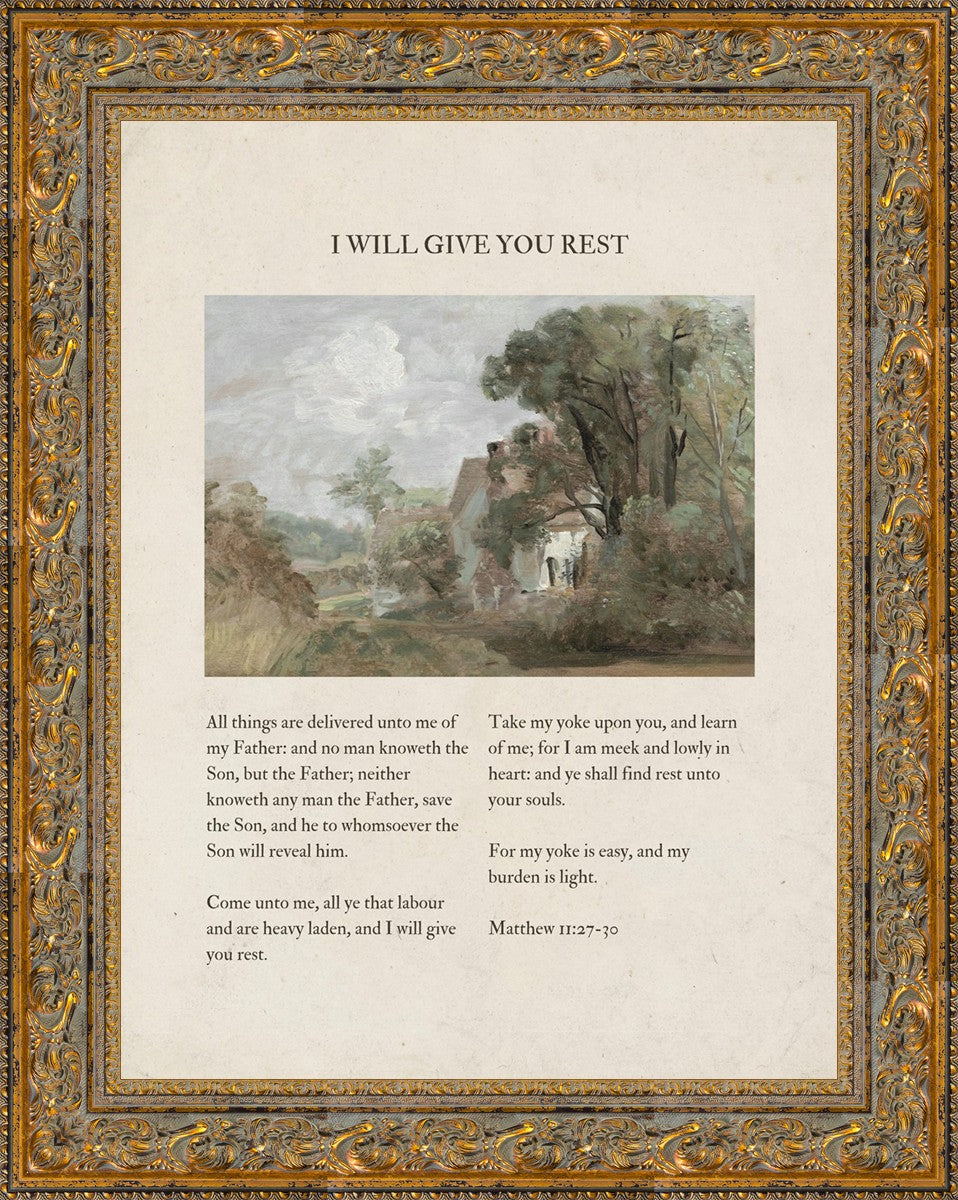 I Will Give You Rest
