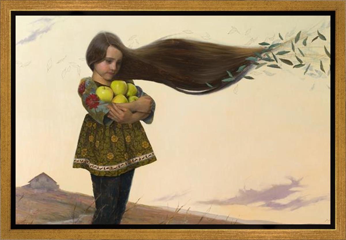 Gathering Apples the Way She Remembers It