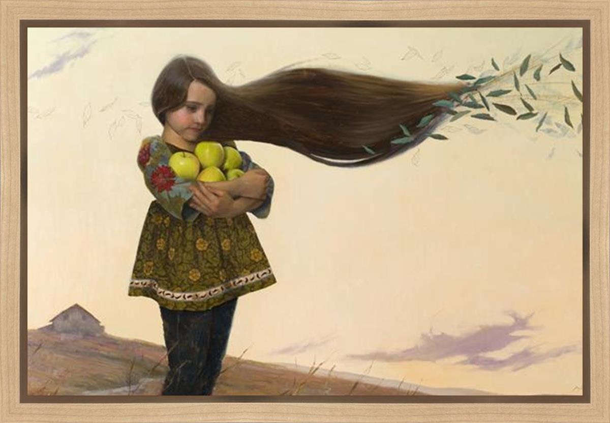 Gathering Apples the Way She Remembers It