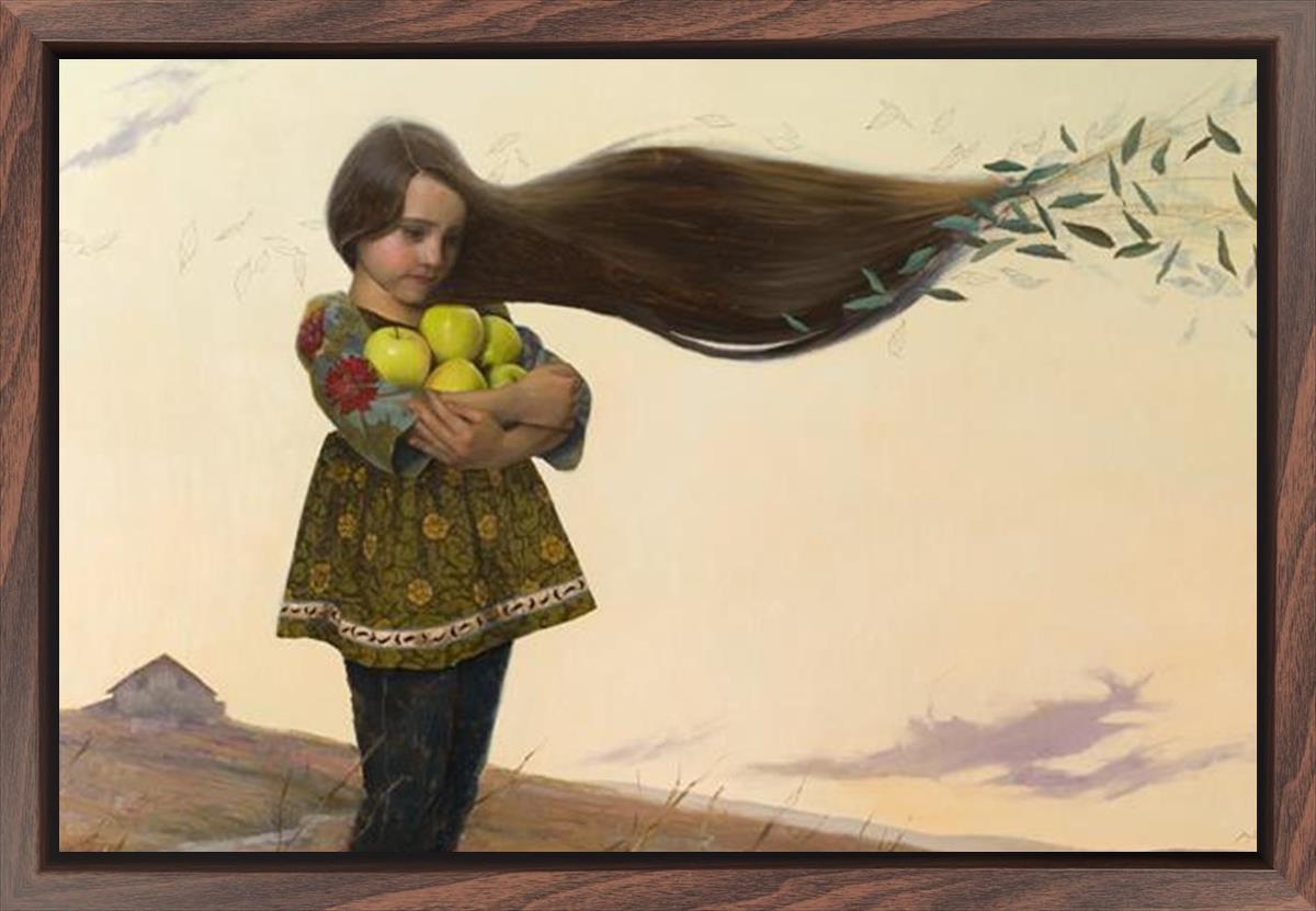 Gathering Apples the Way She Remembers It