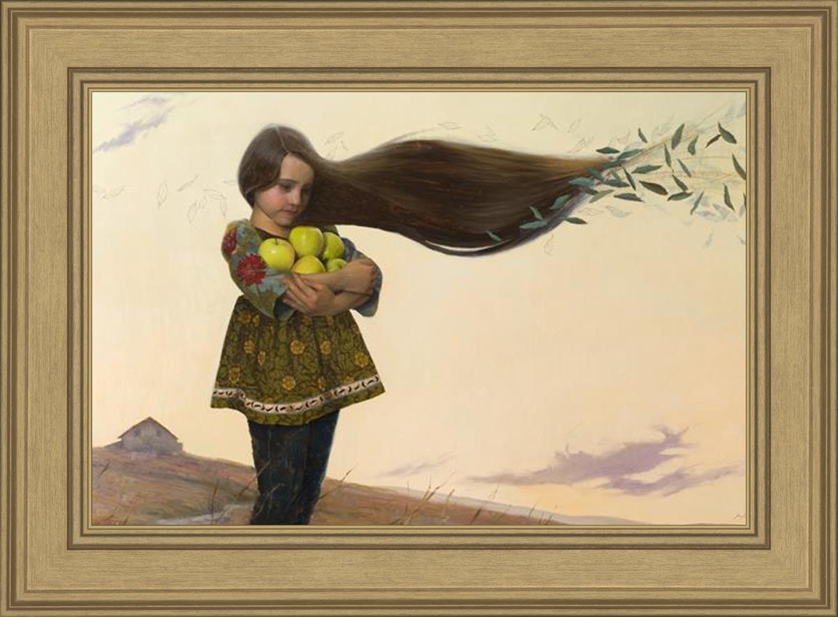 Gathering Apples the Way She Remembers It