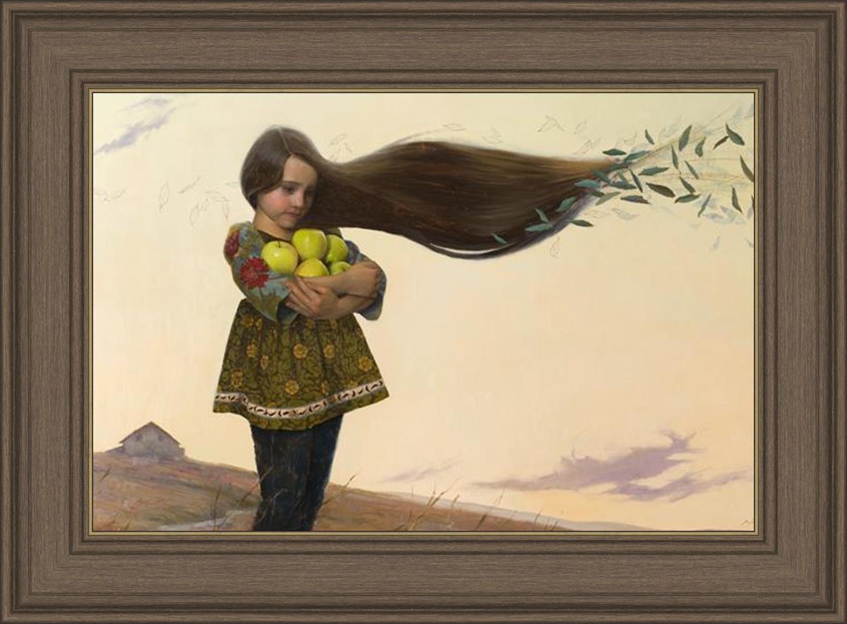 Gathering Apples the Way She Remembers It