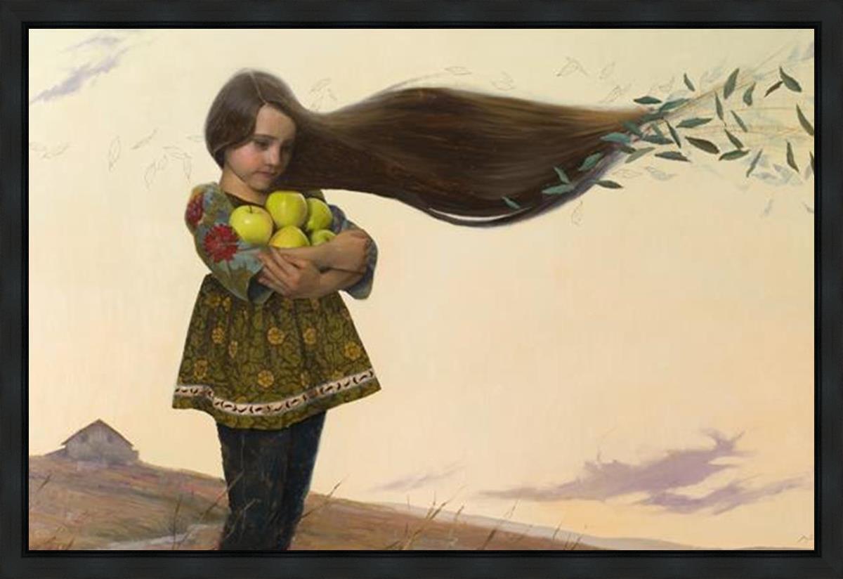 Gathering Apples the Way She Remembers It