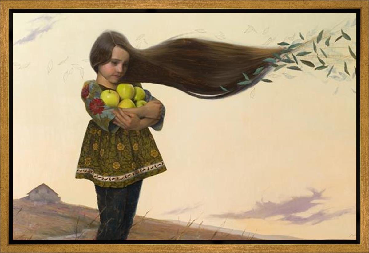 Gathering Apples the Way She Remembers It
