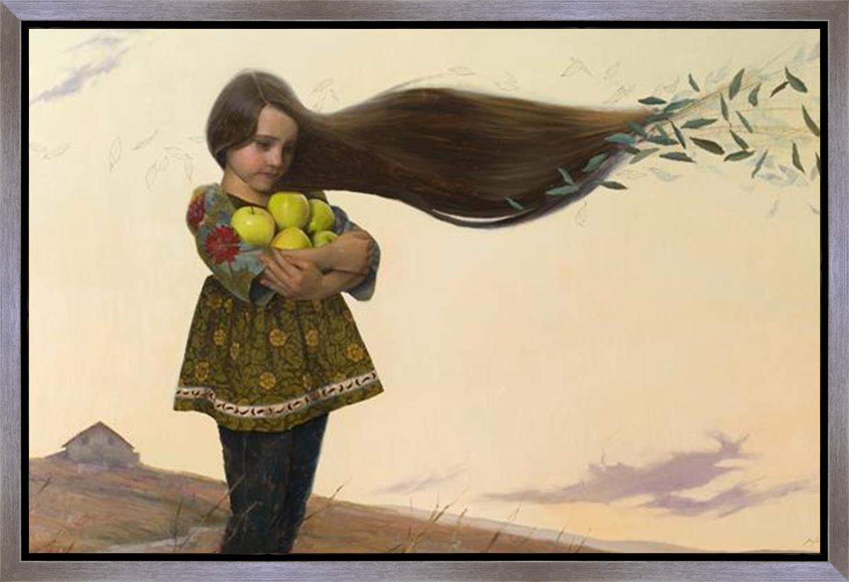 Gathering Apples the Way She Remembers It