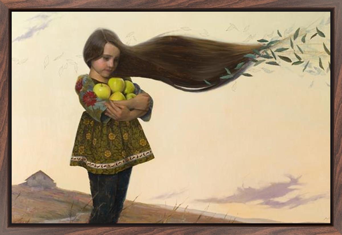 Gathering Apples the Way She Remembers It