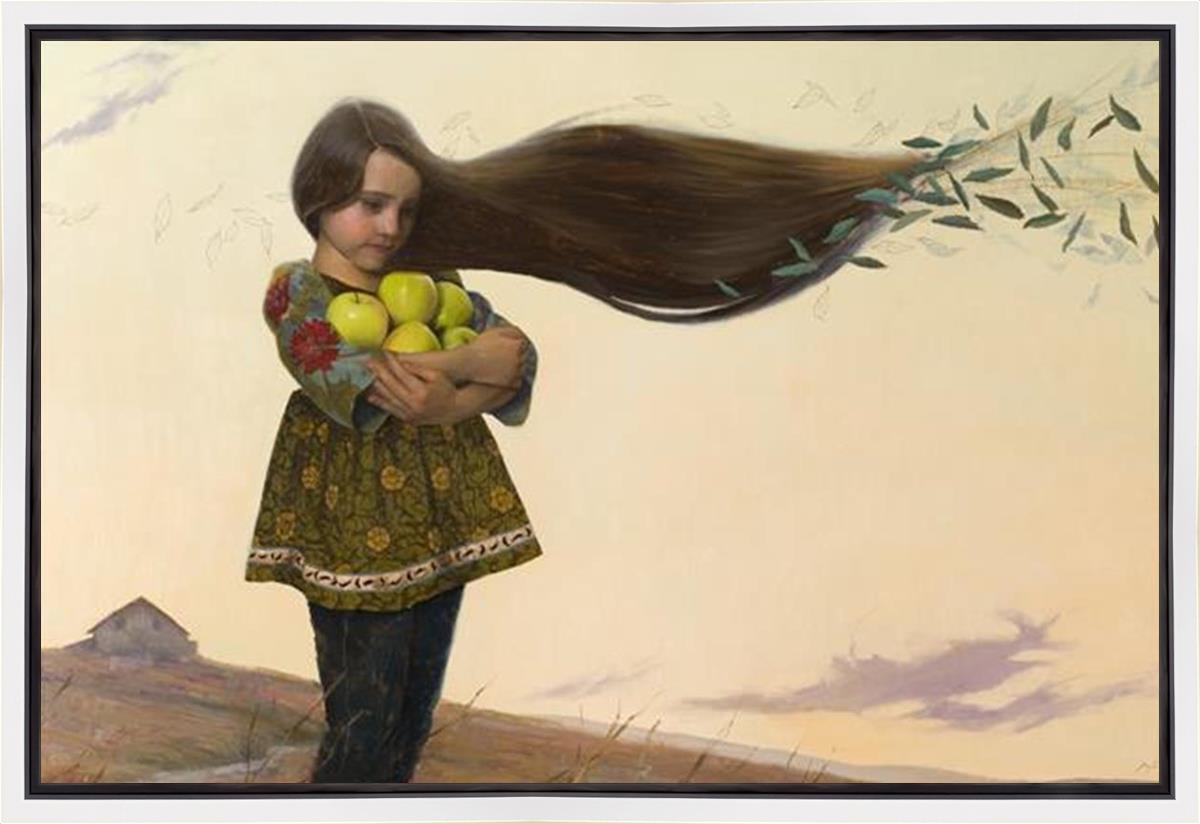 Gathering Apples the Way She Remembers It