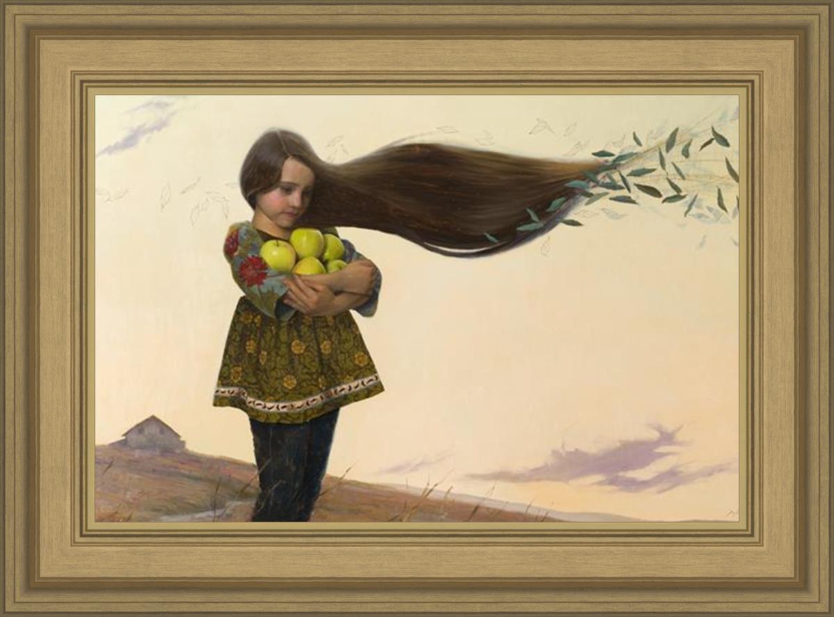 Gathering Apples the Way She Remembers It