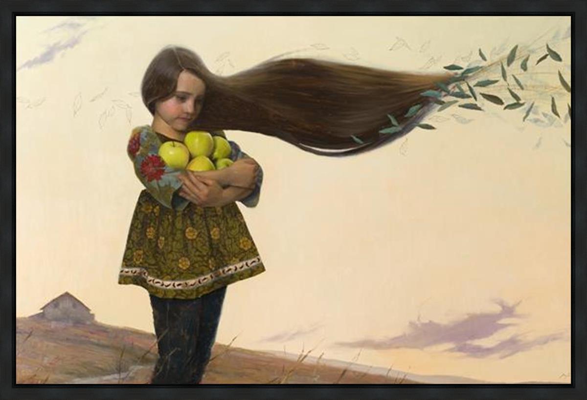 Gathering Apples the Way She Remembers It