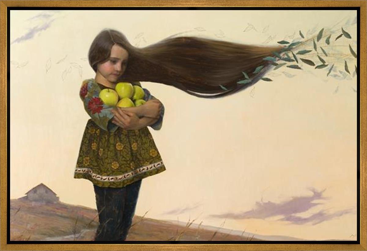 Gathering Apples the Way She Remembers It