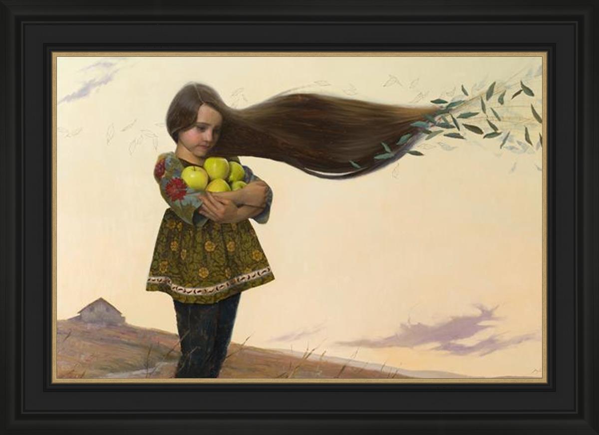 Gathering Apples the Way She Remembers It
