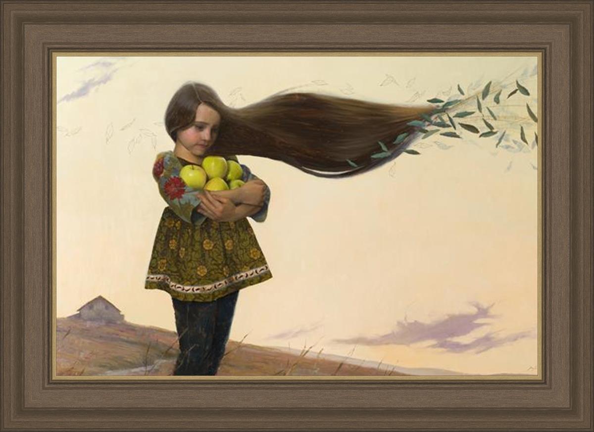 Gathering Apples the Way She Remembers It
