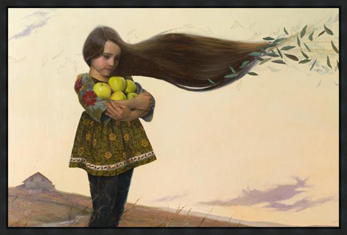 Gathering Apples the Way She Remembers It
