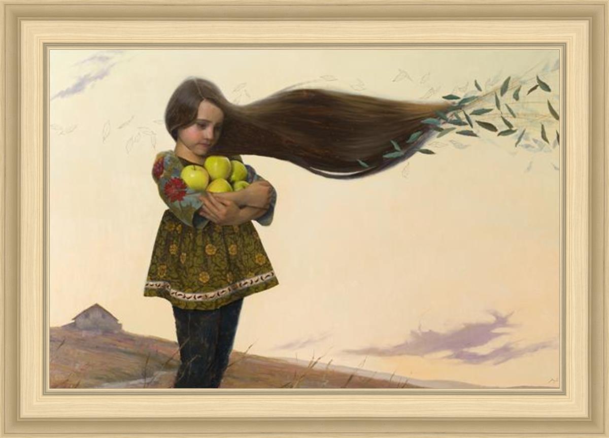 Gathering Apples the Way She Remembers It