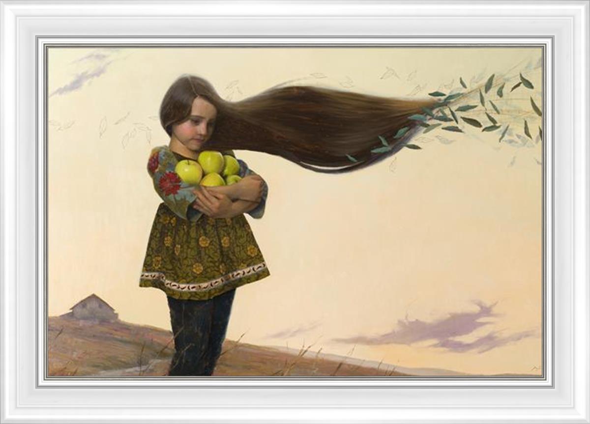 Gathering Apples the Way She Remembers It