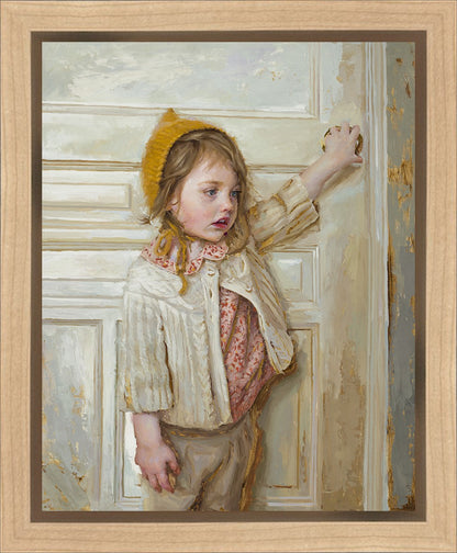 Girl in a White Doorway