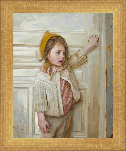 Girl in a White Doorway