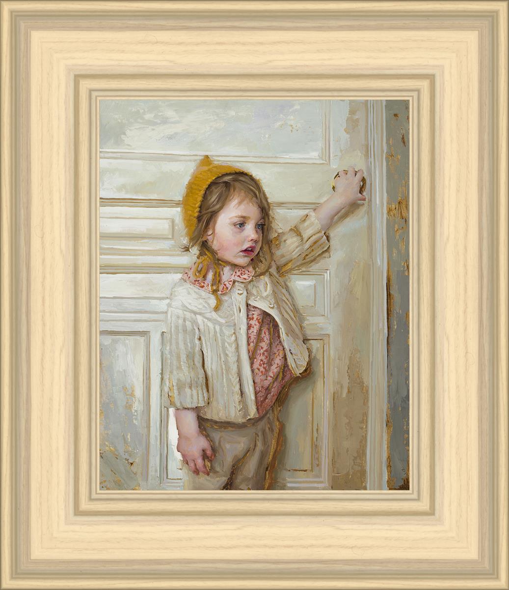 Girl in a White Doorway