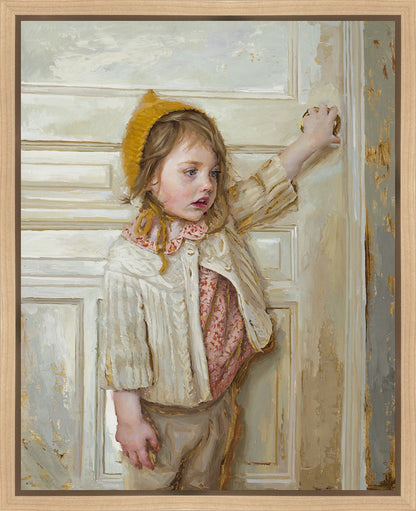 Girl in a White Doorway