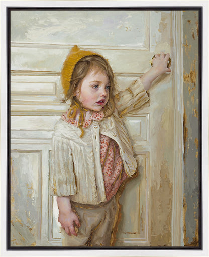 Girl in a White Doorway Gallery Wrap
