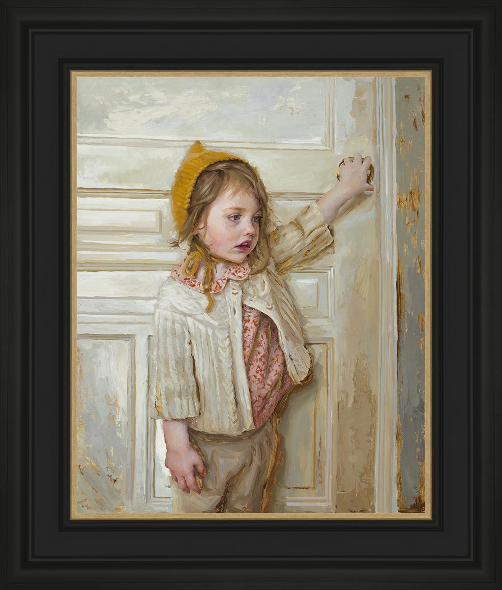 Girl in a White Doorway