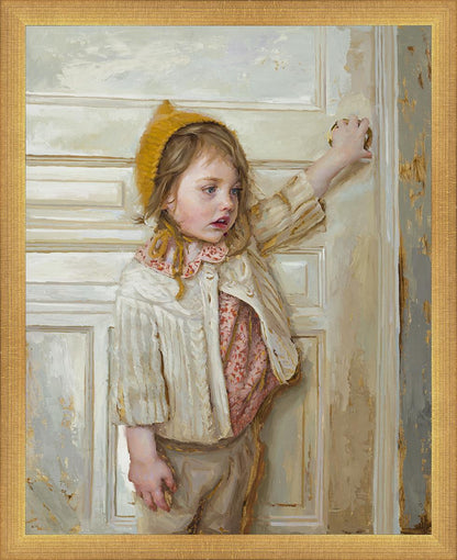 Girl in a White Doorway