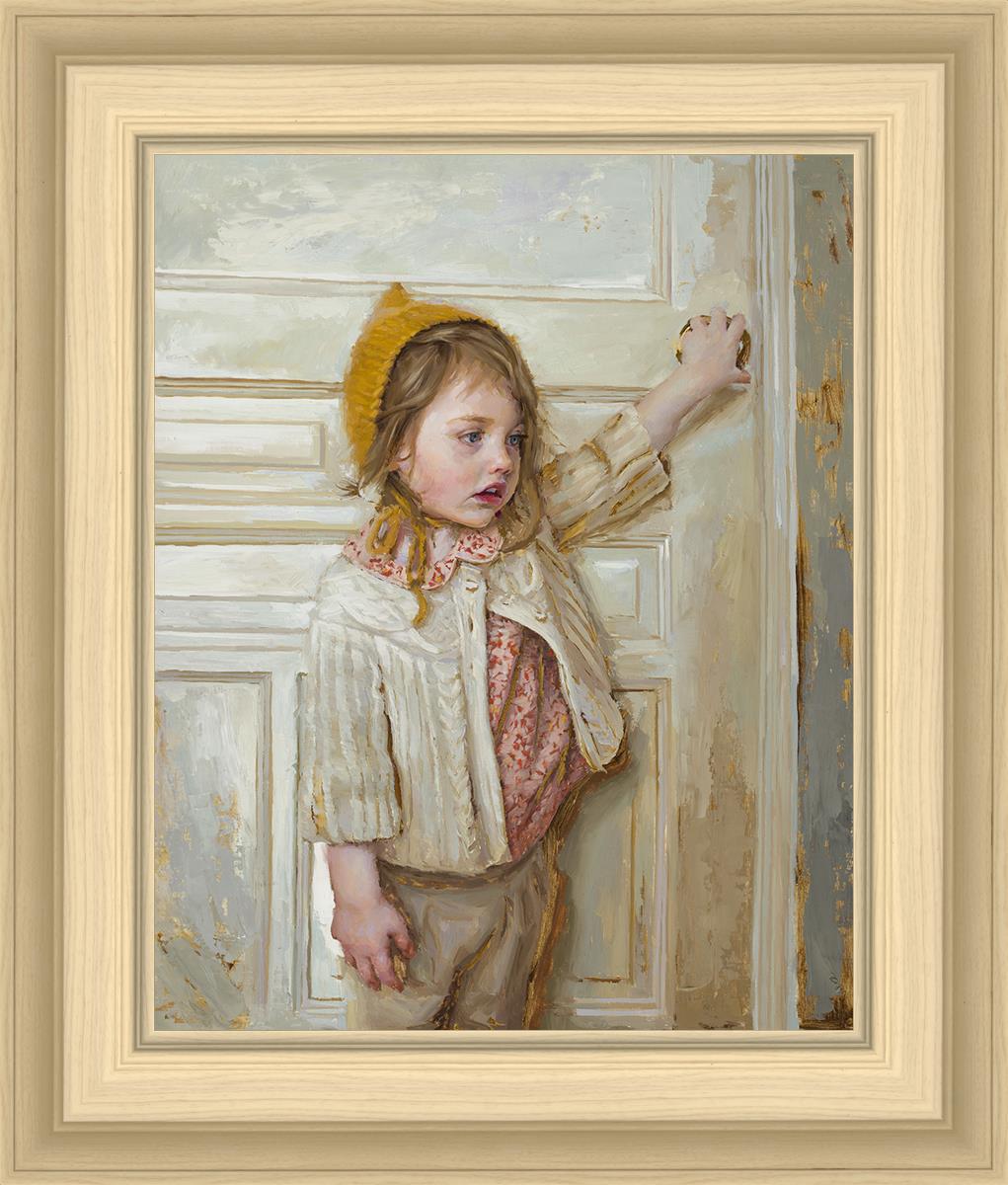 Girl in a White Doorway