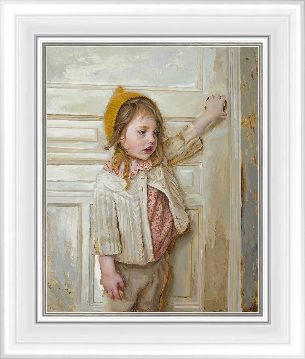 Girl in a White Doorway