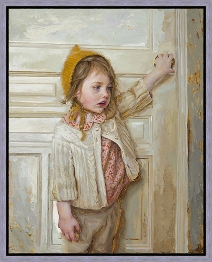 Girl in a White Doorway